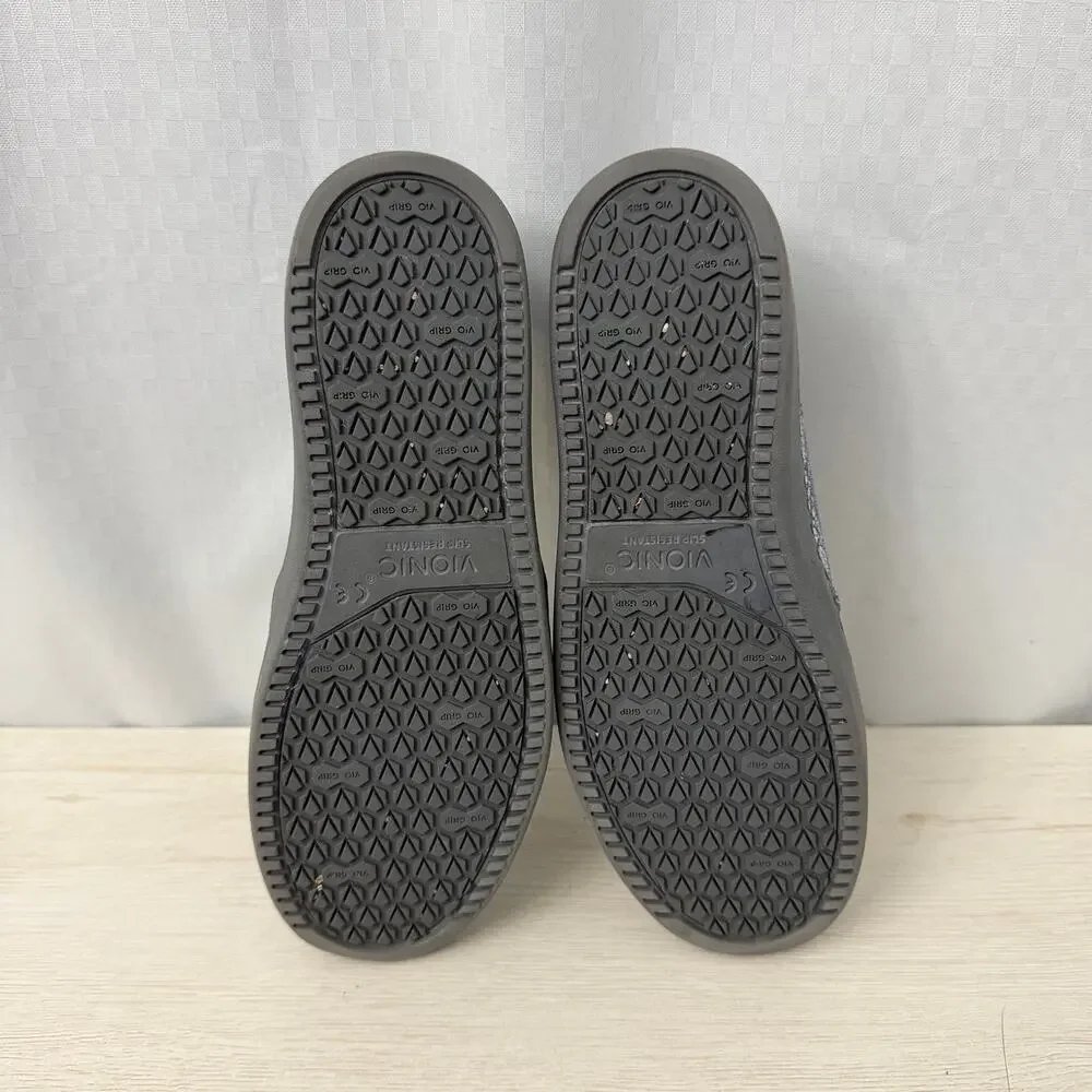 Vionic Pro Avery Metallic Shoes Womens Size 7 Comfort Orthotic Slip On